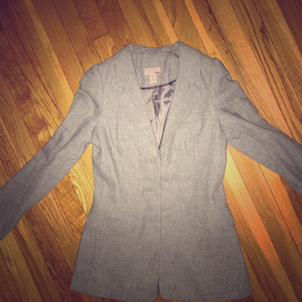 Gray H&M blazer